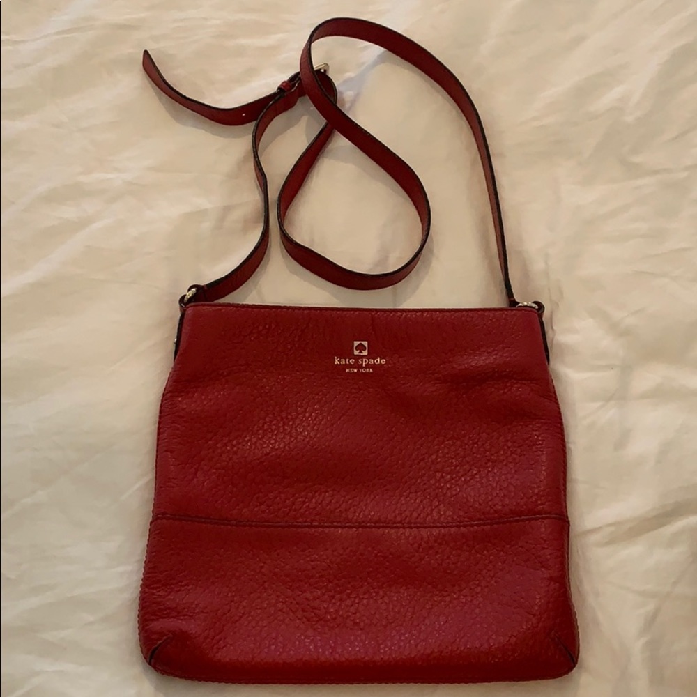 Kate Spade Red Crossbody